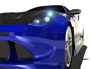 3d model nissan 350z car
