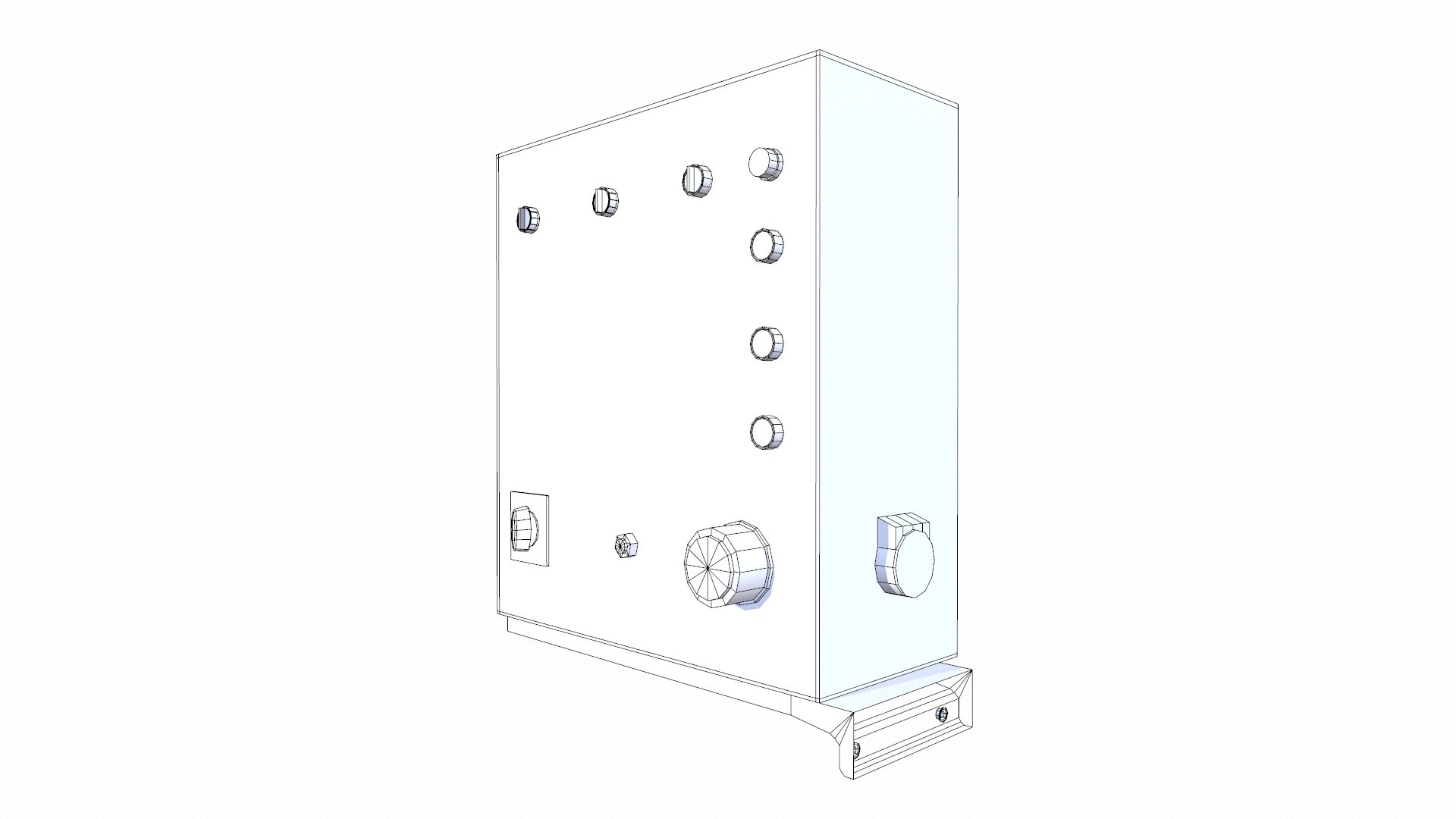 3D Industrial Control Panel - TurboSquid 2342822