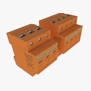 Photovoltaic Fuse 3D model