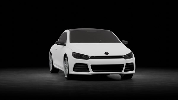 3D Volkswagen Scirocco R 2011 model