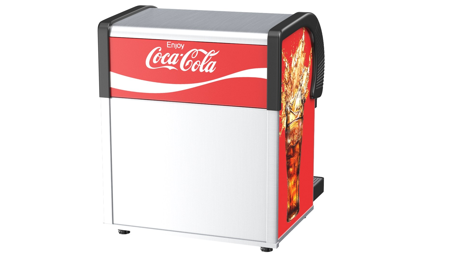 Two Soda Fountains 3D Model TurboSquid 1950862