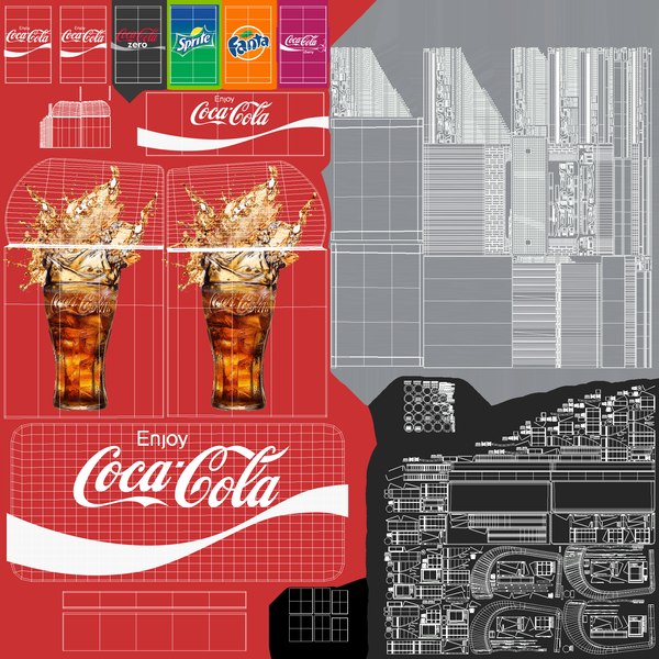 modelo 3d Two Soda Fountains - TurboSquid 1950862