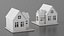 Cardboard House White