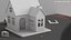 Cardboard House White