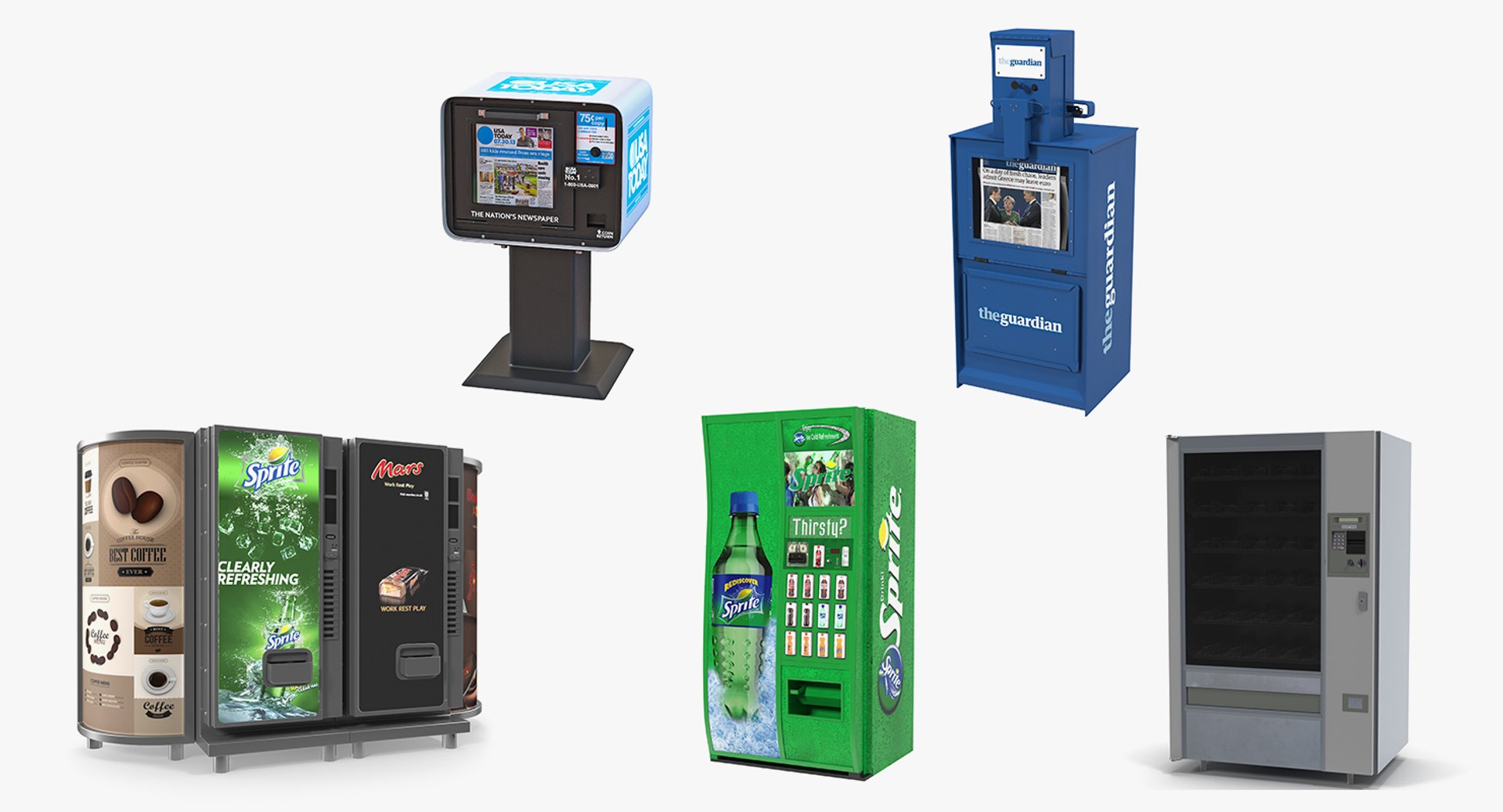 3D vending machines 2 https://p.turbosquid.com/ts-thumb/Ai/bElImT/oGxt0Smk/vendingmachinescollection2mb3dmodel002/jpg/1549577722/1920x1080/fit_q87/864c9a349c9ccaa4af336ff5104547b832f94c8c/vendingmachinescollection2mb3dmodel002.jpg