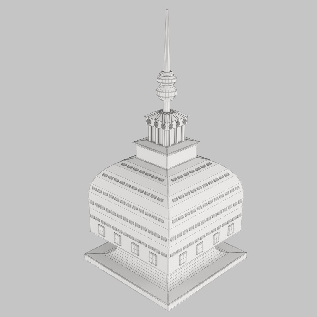 Metal Roof Model 3D Model - TurboSquid 2094131