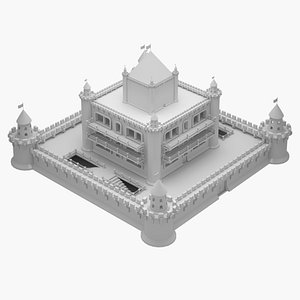 3D Castle 04 model