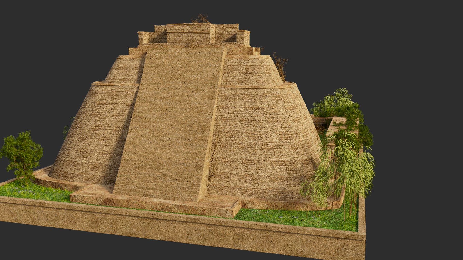 Uxmal Pyramid 3D https://p.turbosquid.com/ts-thumb/Ai/jhkoLm/xu/uxmal12/jpg/1744793271/1920x1080/fit_q87/c8d3d857178202dd8b8830a50e18250607feec67/uxmal12.jpg