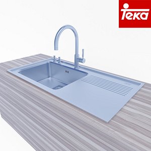Kitchen sink and faucet TEKA