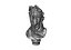 Veiled Classical Bust Sculpture - Marble and Bronze Statue 3D model