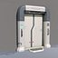 Low-poly Sci-Fi Gate