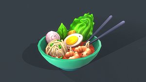 soup 3D model