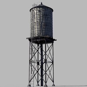 3D water tower
