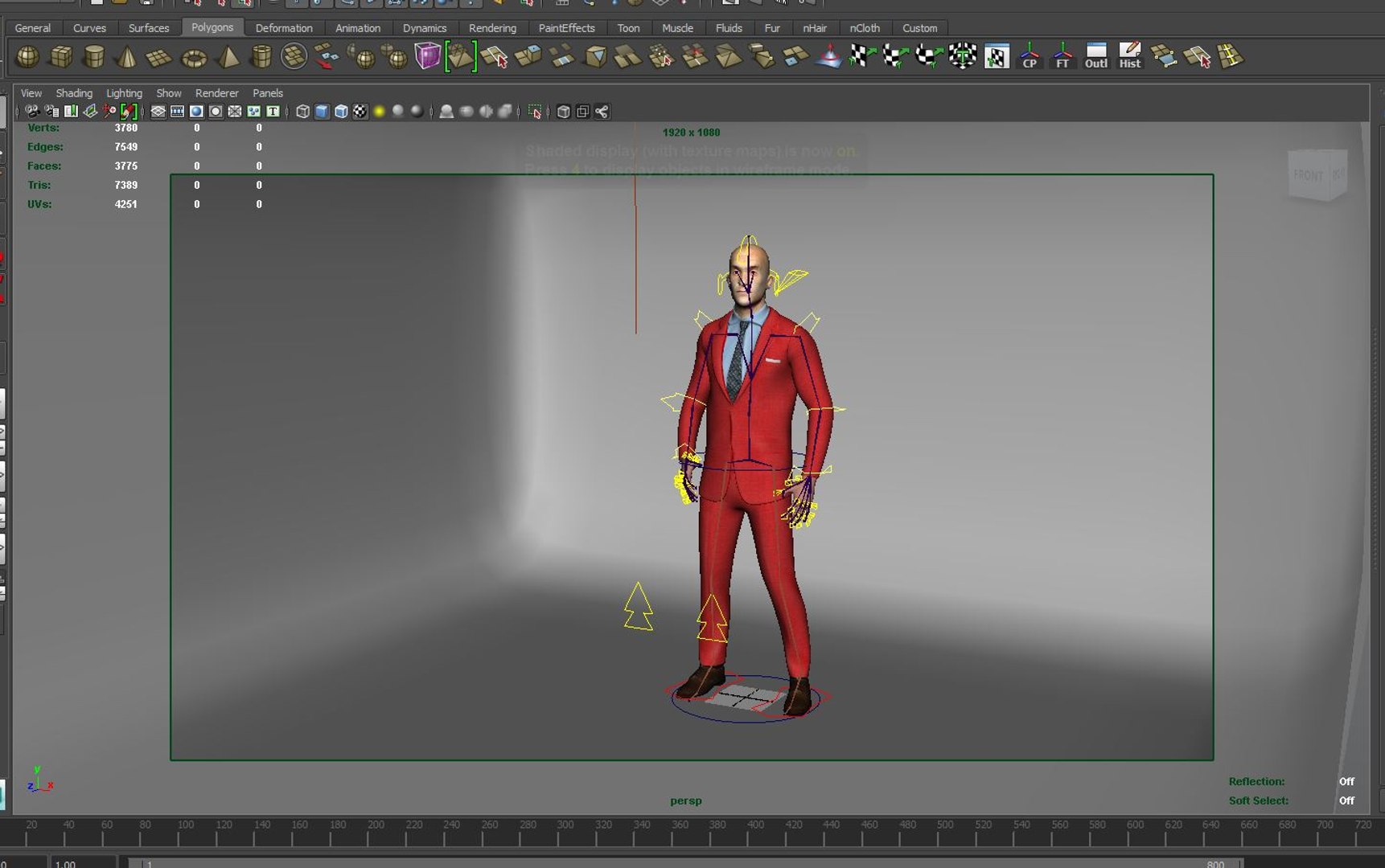 3D Model Man Rigged Character Animation - TurboSquid 1207637