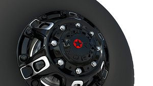 3D car rim