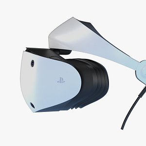Sony Playstation VR2 Headset 3D model