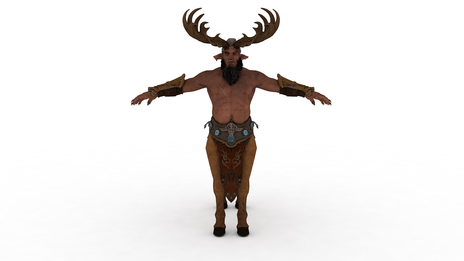 Centaur Rigged And Animated 3D - TurboSquid 2375603