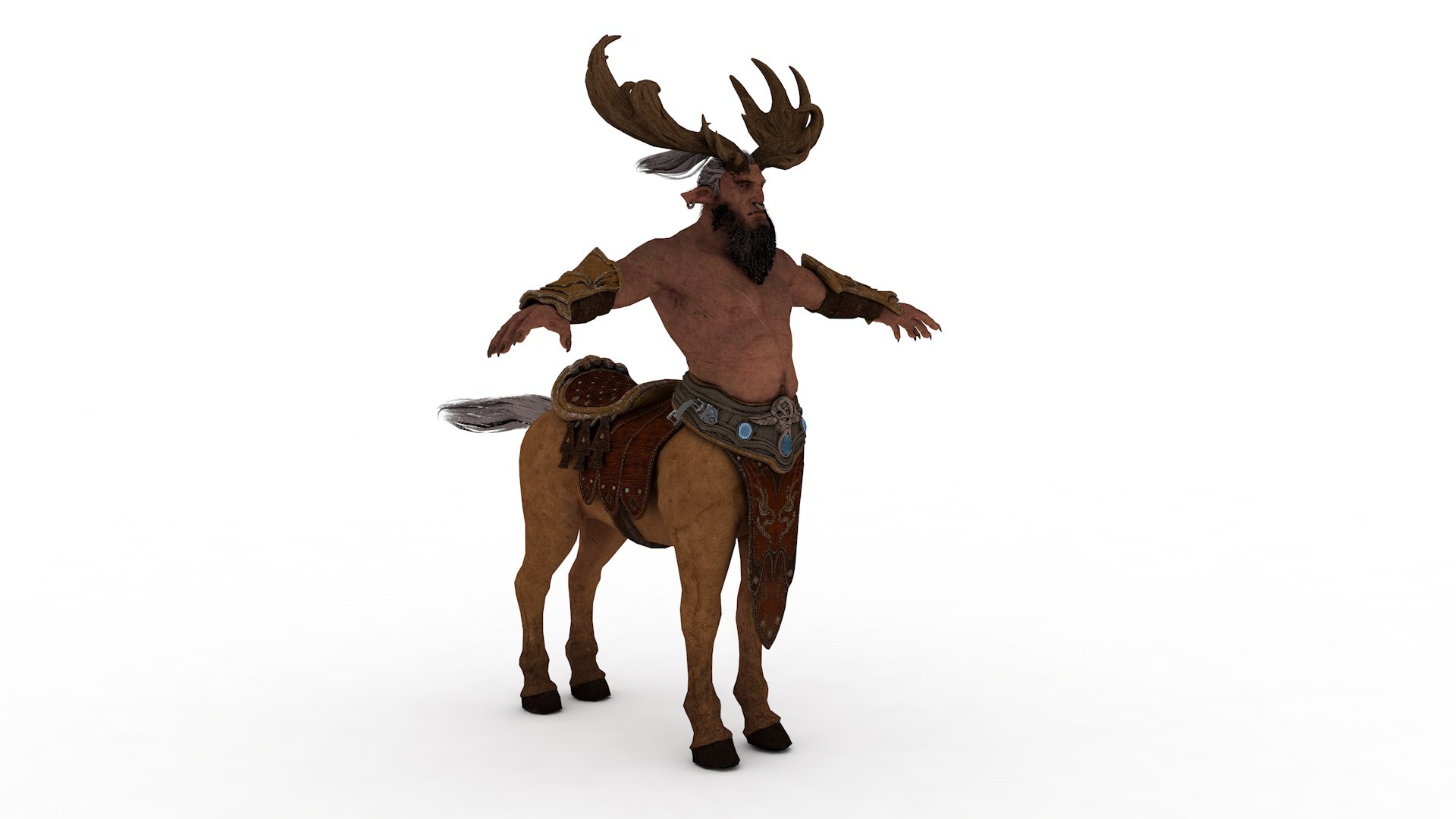 Centaur Rigged And Animated 3D - TurboSquid 2375603