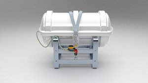 Liferaft with Stand model