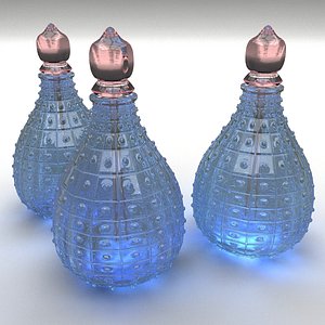 3ds max perfume blue