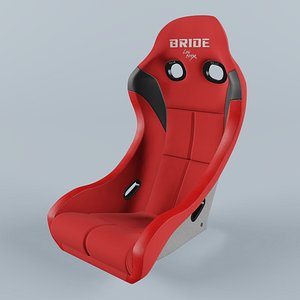 3D BRIDE ZIEG IV WIDE Red Seat