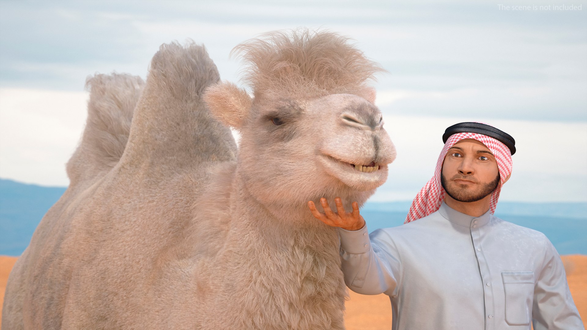 3D Arab Man with Camel on Desert Fur https://p.turbosquid.com/ts-thumb/Aj/DCphGF/Uc/arabmanwithcamelondesertfur3dmodel006/jpg/1724756574/1920x1080/fit_q87/606912b4a78bc6bf167f44a37156f89d717041f5/arabmanwithcamelondesertfur3dmodel006.jpg
