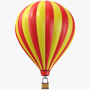 Hot Air Balloon 02 3D