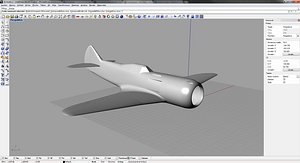 3d rc scale la-7 model