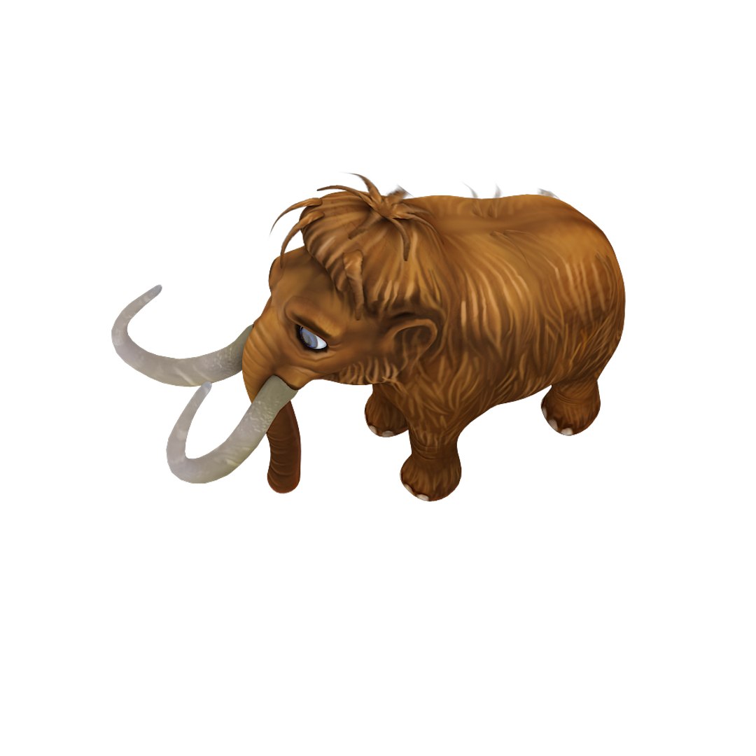 Mammoth Rig High-poly Textured 3D - TurboSquid 2345114