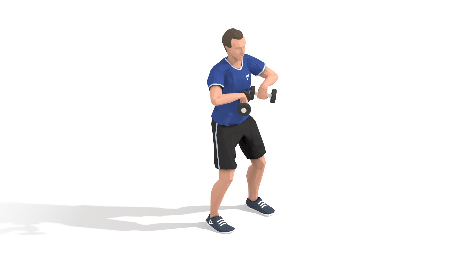Animations Exercise Man 3D Model - TurboSquid 1706139