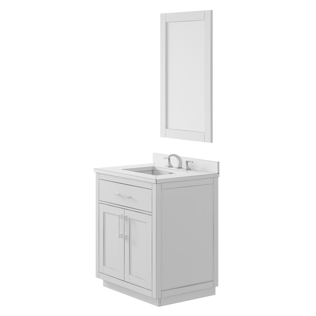 OVE Alonso 30 Vanity 3D TurboSquid 1911546