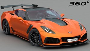 chevrolet corvette zr1 c7 3D model