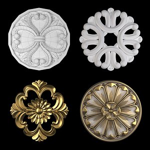 Rosettes 15 3D