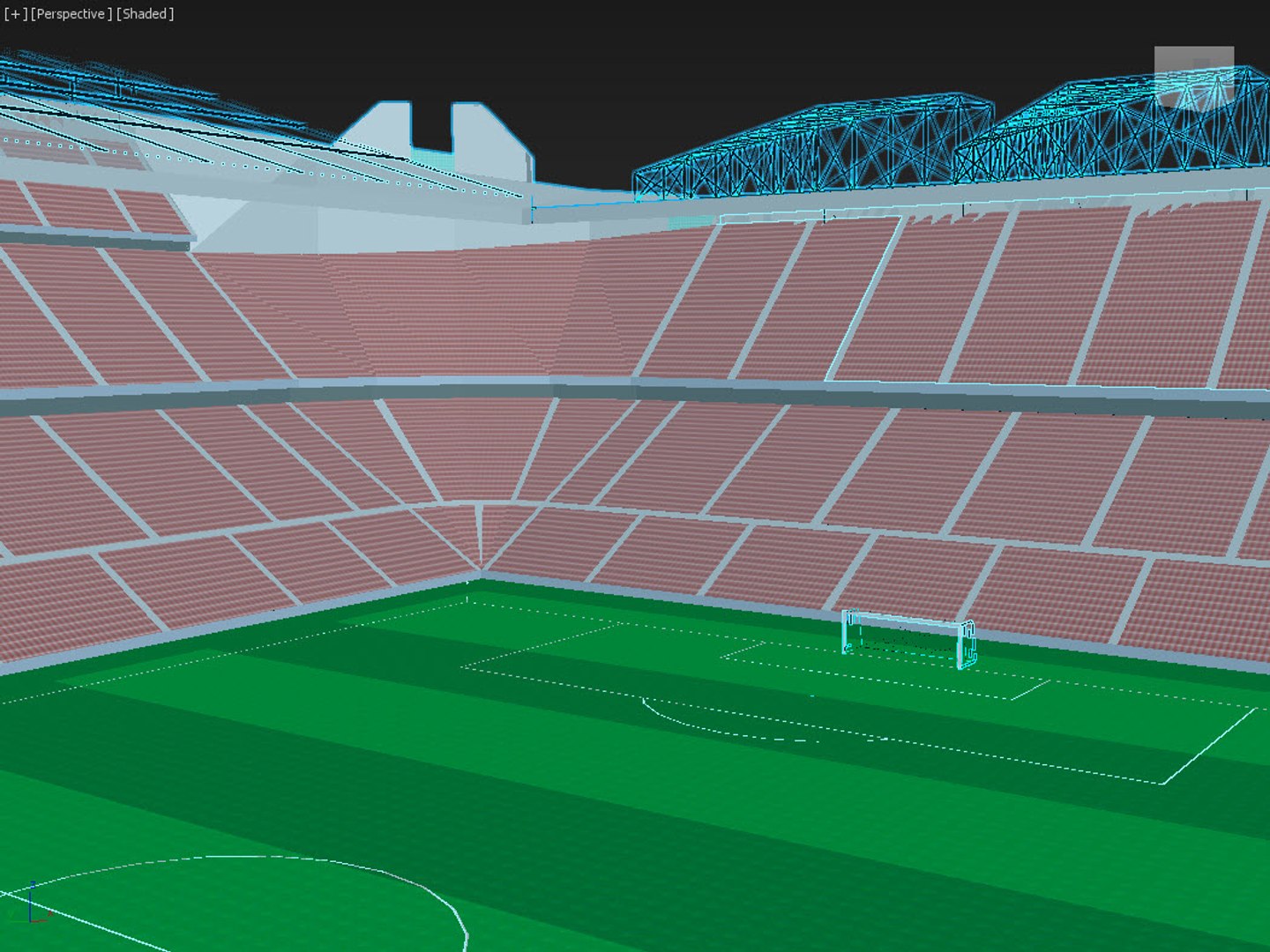 Ready Old Trafford Stadium 3D Model - TurboSquid 1200612
