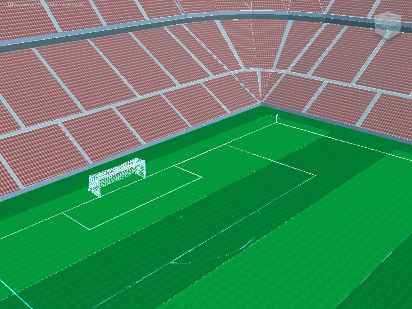 Ready Old Trafford Stadium 3D Model - TurboSquid 1200612