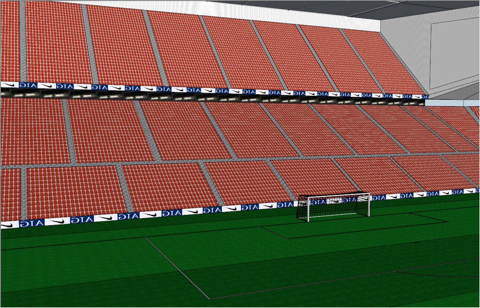 Ready Old Trafford Stadium 3D Model - TurboSquid 1200612