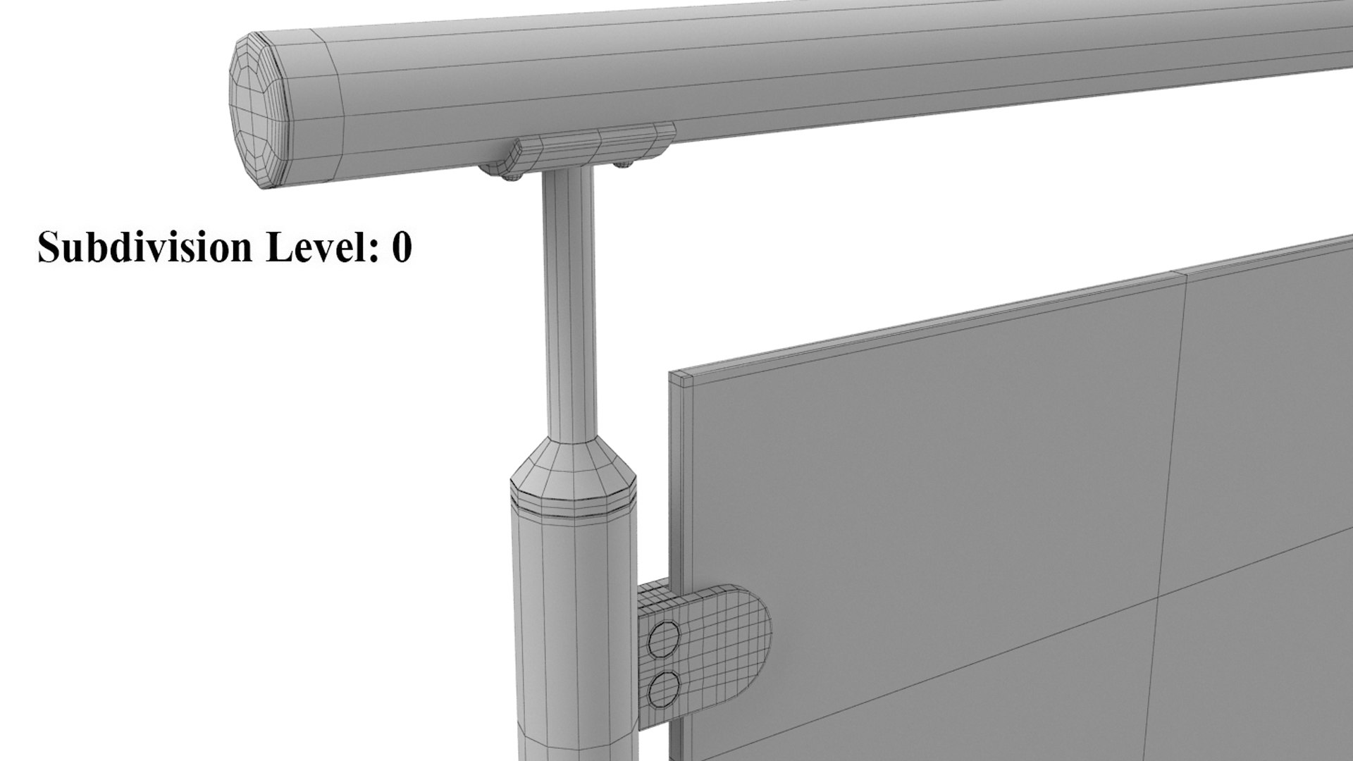 Real Glass Handrail 3D - TurboSquid 1656539