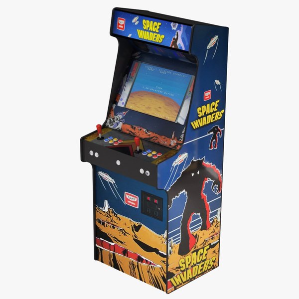 modèle 3D de Machine d'arcade Space Invaders - TurboSquid 2517198