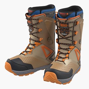 Snowboarding Boots ThirtyTwo 3D Model