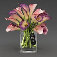 Bouquet with Calla lilies