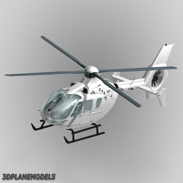 3D Eurocopter EC 135 Generic TurboSquid 394511