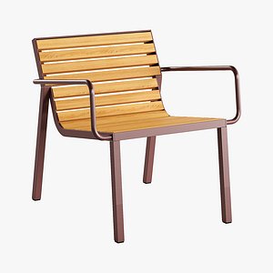 Armchair Stack 3D model