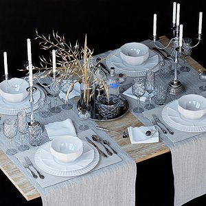 Tableware set model