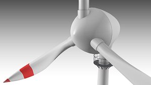 3D turbine wind model