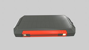 Solar Power Bank 3D model
