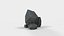 Highly detailed Stone for Game with PBR material