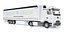 3D Electric Semi Trucks and Trailers Collection