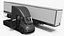 3D Electric Semi Trucks and Trailers Collection