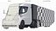 3D Electric Semi Trucks and Trailers Collection