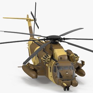Combat Helicopter Sikorsky MH-53 Pave Low